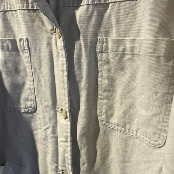 Basic Editions Cream and Black Utility Jacket - Picture 4 of 6